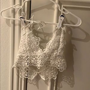 White Lace Bralette